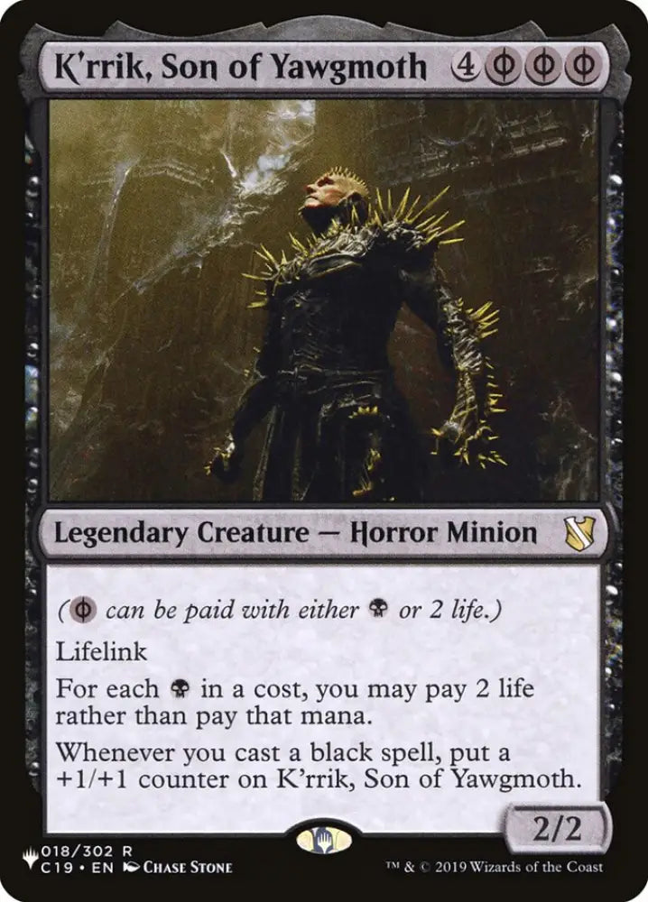 K’rrik Son of Yawgmoth [The List] - MTG Single