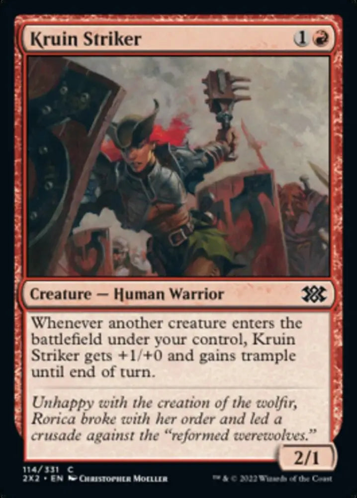 Kruin Striker [Double Masters 2022] - MTG Single