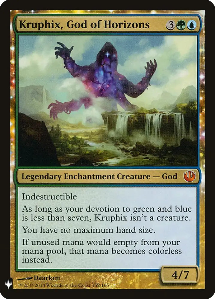 Kruphix God of Horizons [Mystery Booster] - MTG Single