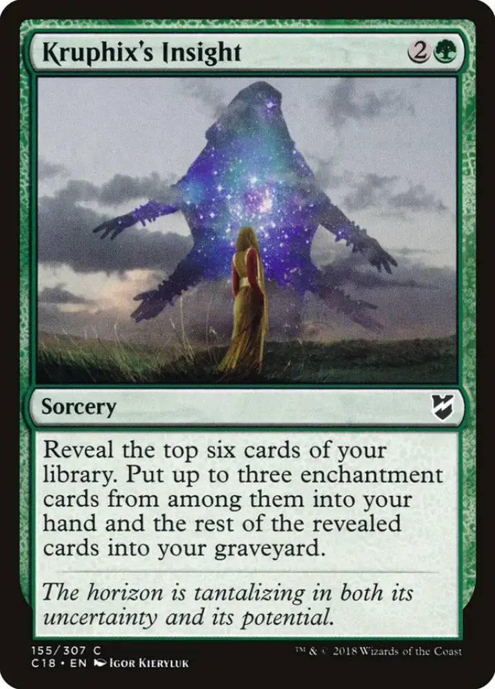 Kruphix’s Insight [Commander 2018] - MTG Single