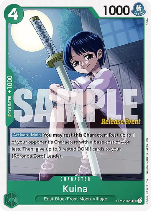 Kuina (OP12-026) [Legacy of the Master Release Event Cards]