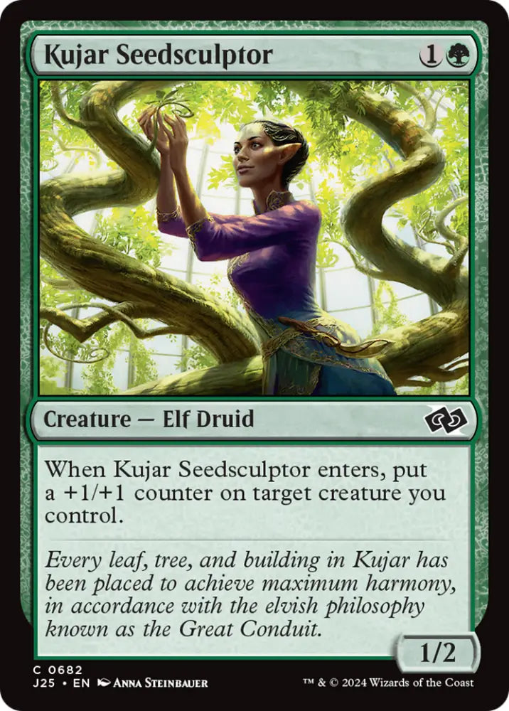 Kujar Seedsculptor [Foundations Jumpstart] - MTG Single
