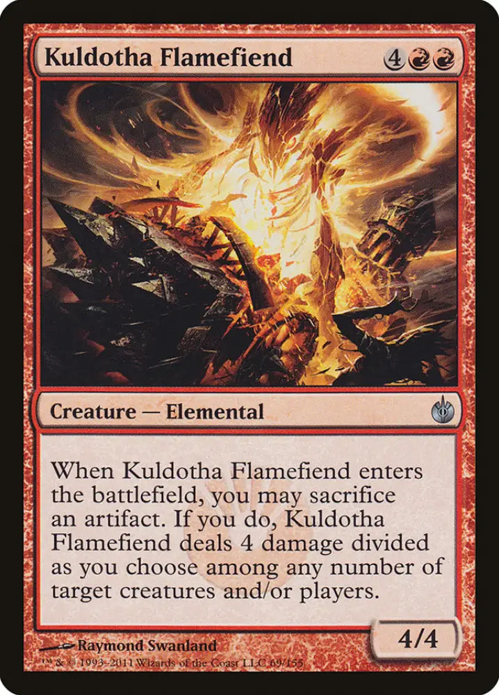 Kuldotha Flamefiend [Mirrodin Besieged] - MTG Single