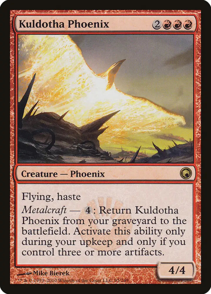 Kuldotha Phoenix [Scars of Mirrodin] - MTG Single
