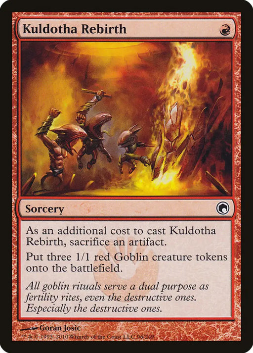 Kuldotha Rebirth [Scars of Mirrodin] - MTG Single