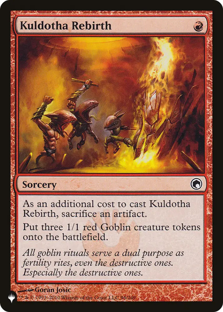 Kuldotha Rebirth [The List] - MTG Single