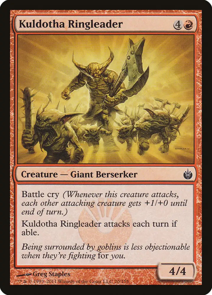 Kuldotha Ringleader [Mirrodin Besieged] - MTG Single