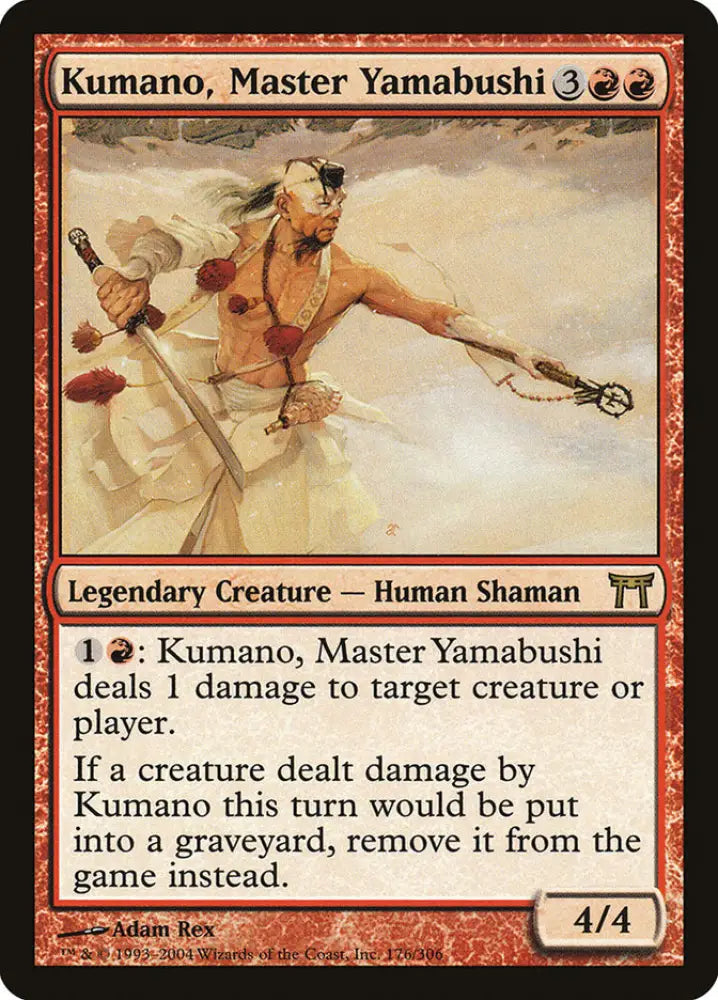 Kumano Master Yamabushi [Champions of Kamigawa] - MTG Single