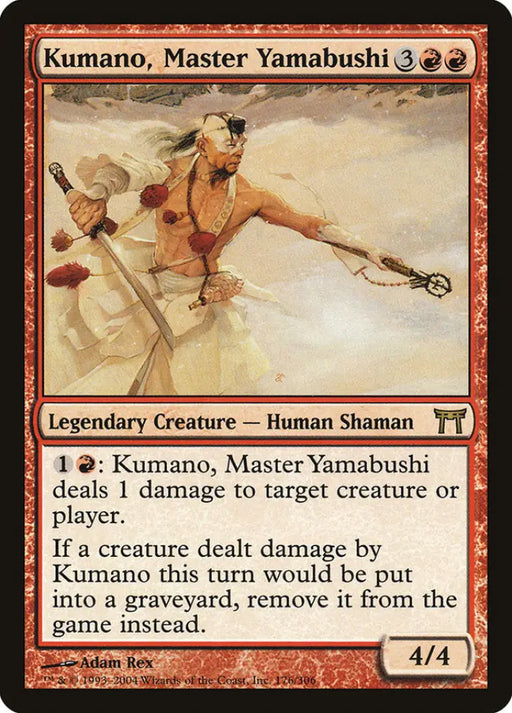 Kumano Master Yamabushi [Champions of Kamigawa] - MTG Single