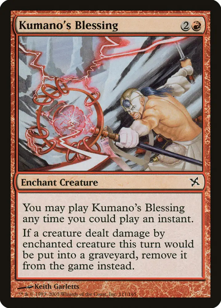 Kumano’s Blessing [Betrayers of Kamigawa] - MTG Single