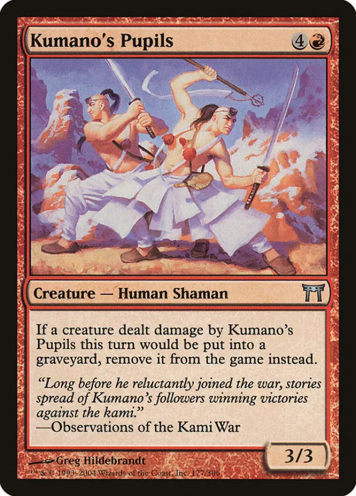 Kumano’s Pupils [Champions of Kamigawa] - MTG Single