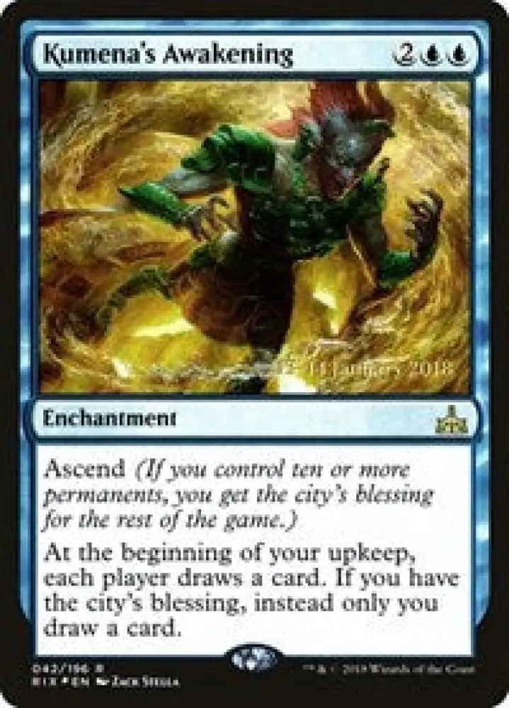 Kumena's Awakening (42) [Prerelease Cards]