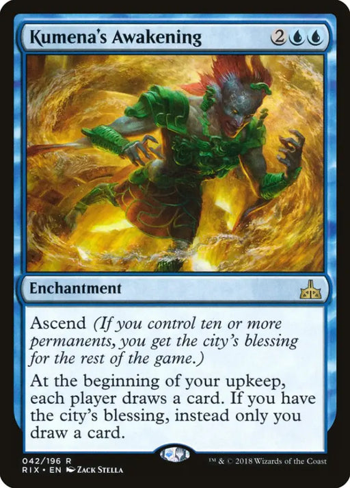 Kumena’s Awakening [Rivals of Ixalan] - MTG Single