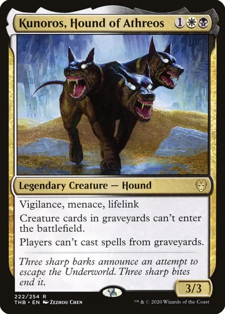 Kunoros Hound of Athreos [Theros Beyond Death] - MTG Single
