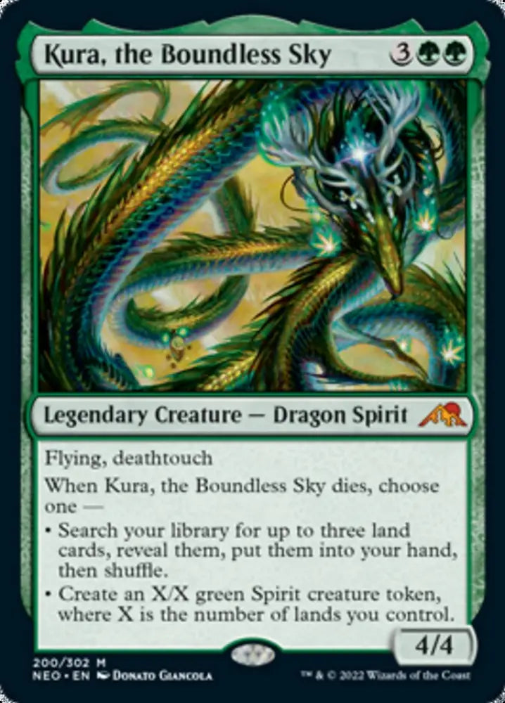 Kura the Boundless Sky [Kamigawa: Neon Dynasty] - MTG Single