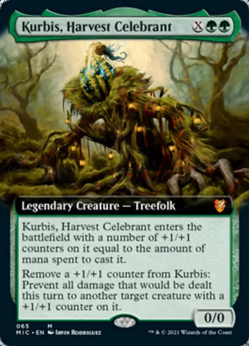 Kurbis Harvest Celebrant (Extended Art) [Innistrad: Midnight Hunt Commander] - MTG Single