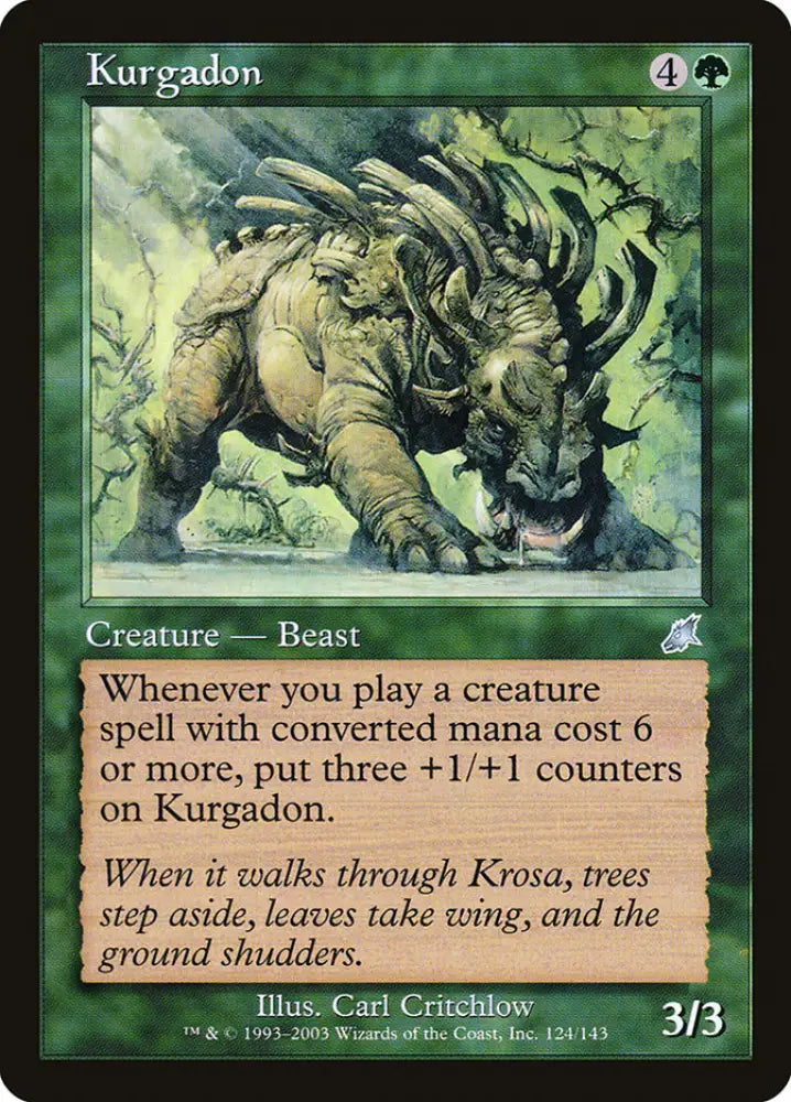 Kurgadon [Scourge] - MTG Single
