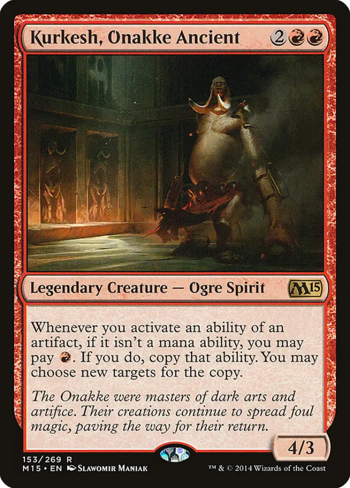 Kurkesh Onakke Ancient [Magic 2015] - MTG Single