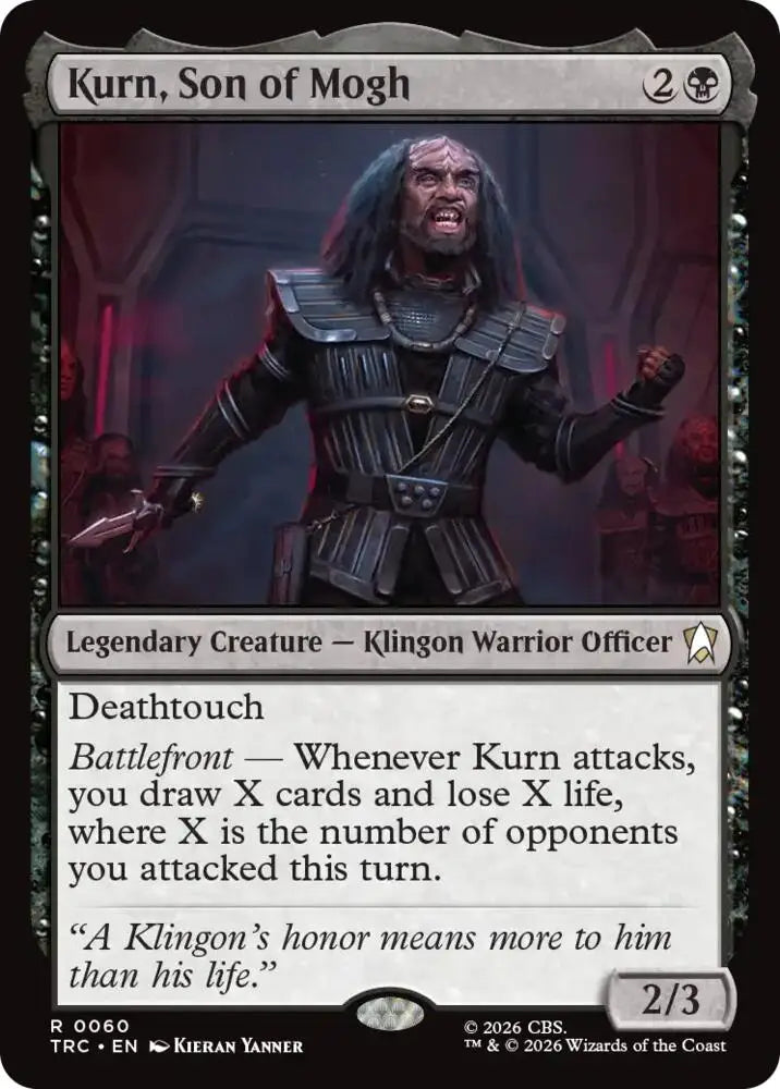 Kurn, Son of Mogh (Surge Foil) (60) [Star Trek Commander]