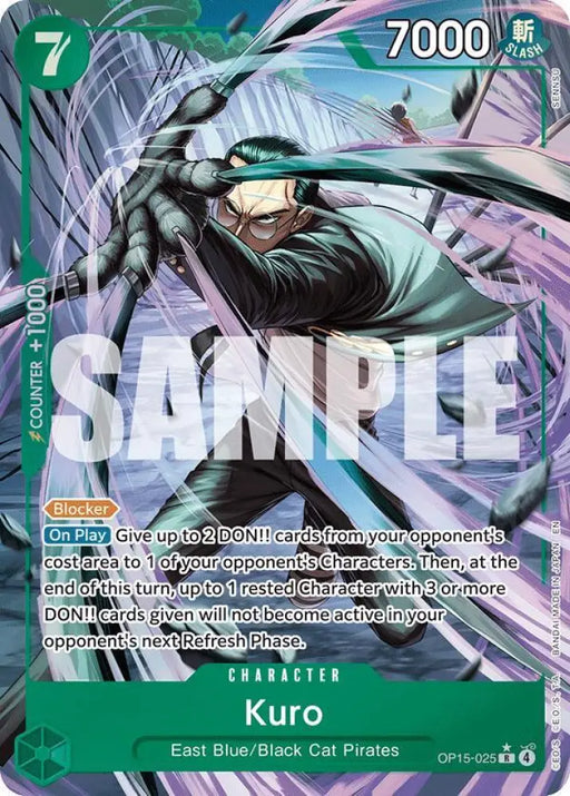 Kuro (Alternate Art) (OP15-025) [Adventure on Kami's Island]
