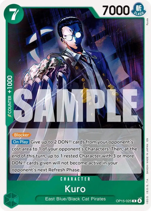 Kuro (OP15-025) [Adventure on Kami's Island]