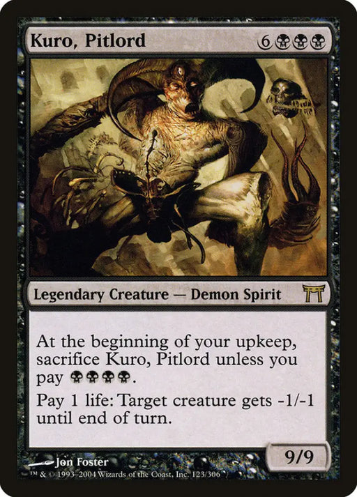 Kuro Pitlord [Champions of Kamigawa] - MTG Single