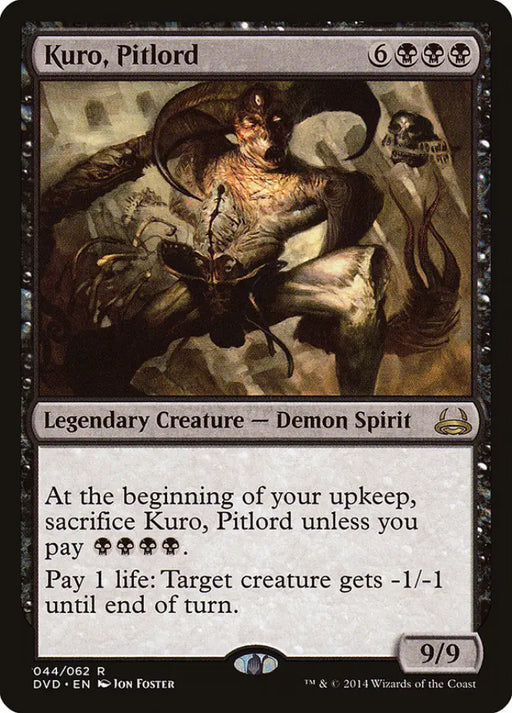 Kuro Pitlord (Divine vs. Demonic) [Duel Decks Anthology] - MTG Single
