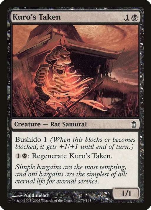 Kuro’s Taken [Saviors of Kamigawa] - MTG Single