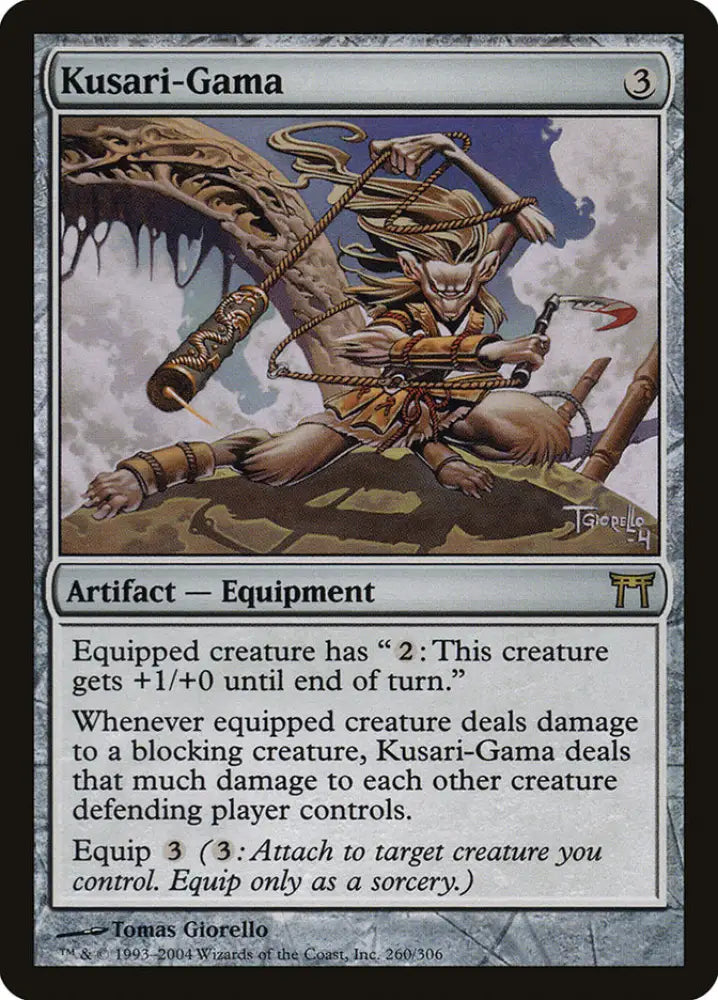 Kusari-Gama [Champions of Kamigawa] - MTG Single