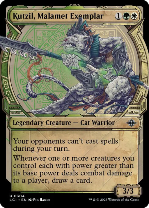 Kutzil Malamet Exemplar (Showcase) [The Lost Caverns of Ixalan] - MTG Single