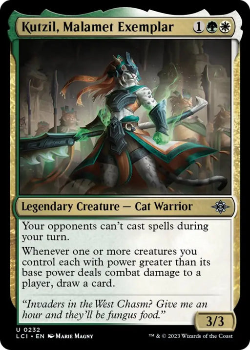 Kutzil Malamet Exemplar [The Lost Caverns of Ixalan] - MTG Single