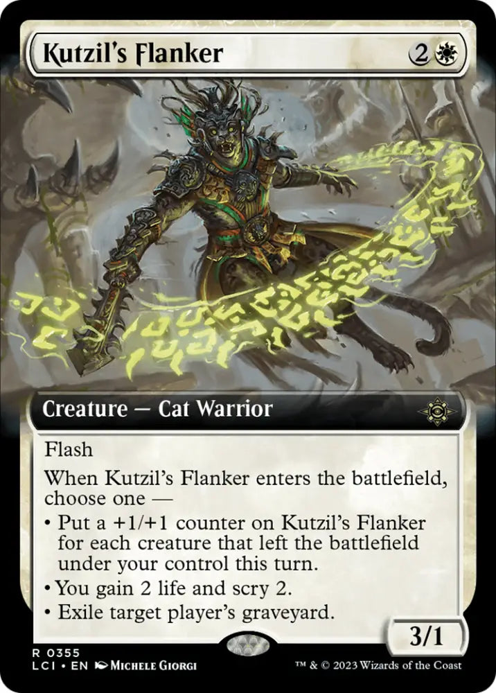 Kutzil’s Flanker (Extended Art) [The Lost Caverns of Ixalan] - MTG Single