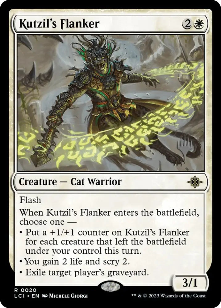 Kutzil’s Flanker (Promo Pack) [The Lost Caverns of Ixalan Promos] - MTG Single