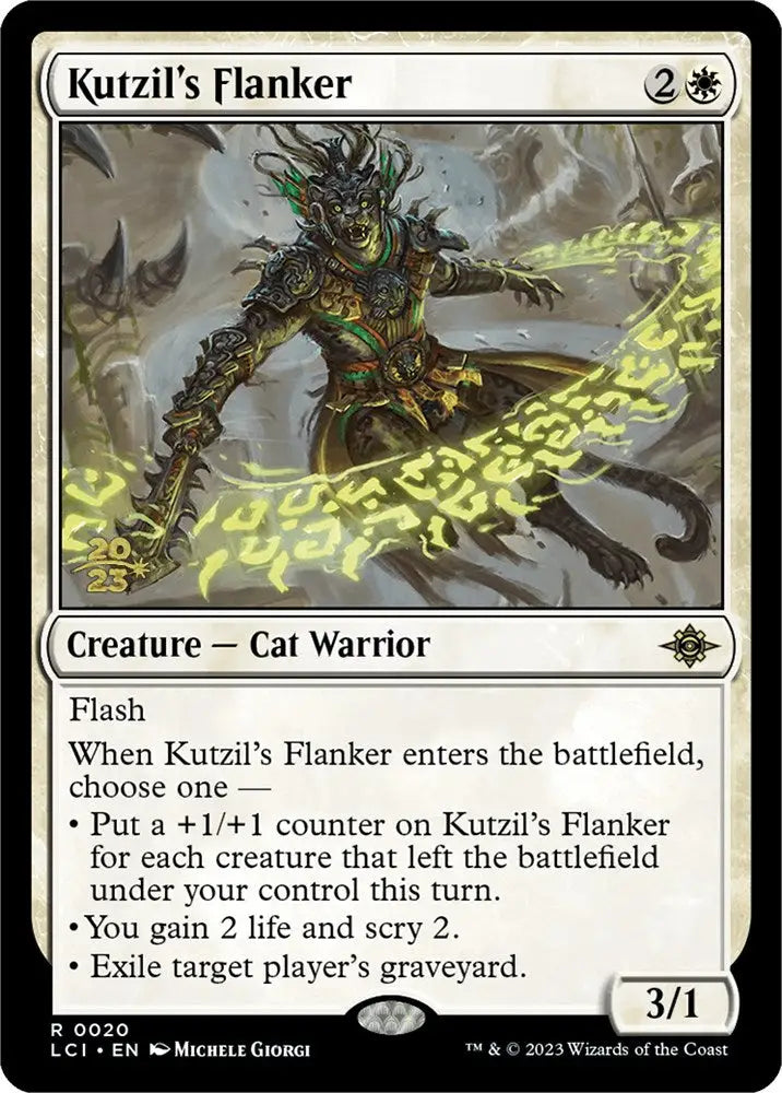 Kutzil’s Flanker [The Lost Caverns of Ixalan Prerelease Cards] - MTG Single