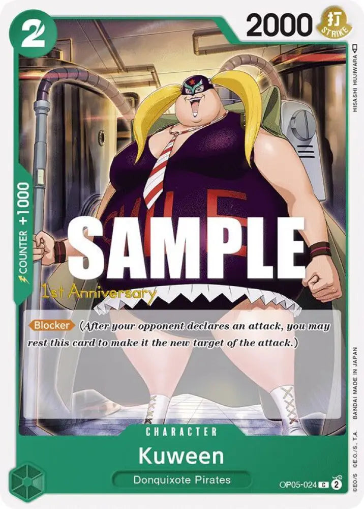 Kuween (OP05-024) [Awakening of the New Era: 1st Anniversary Tournament Cards]