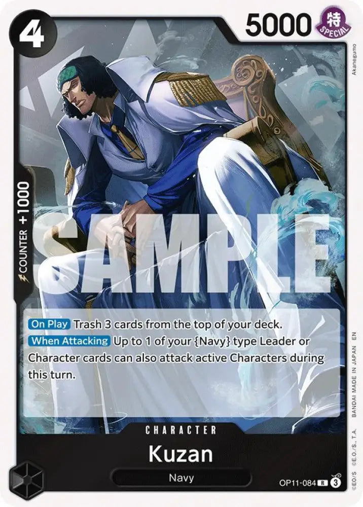 Kuzan (OP11-084) [A Fist of Divine Speed]