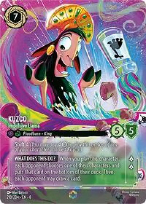 Kuzco - Impulsive Llama (Enchanted) [Reign of Jafar]