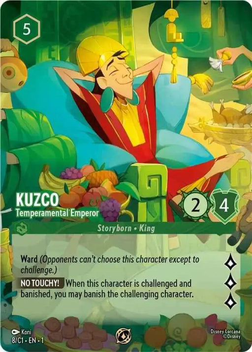 Kuzco - Temperamental Emperor (8) [Promo Cards] - Lorcana Single