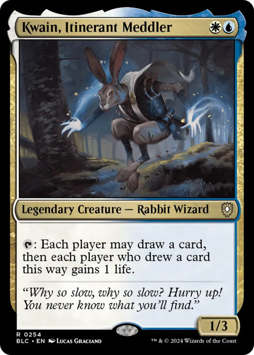 Kwain Itinerant Meddler [Bloomburrow Commander] - MTG Single