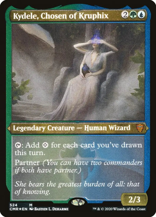 Kydele Chosen of Kruphix (Etched) [Commander Legends] - MTG Single