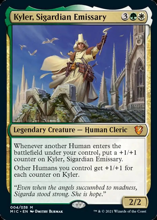 Kyler Sigardian Emissary [Innistrad: Midnight Hunt Commander] - MTG Single