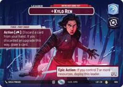 Kylo Ren - We're Not Done Yet (Showcase) (1005) [Legends of the Force]
