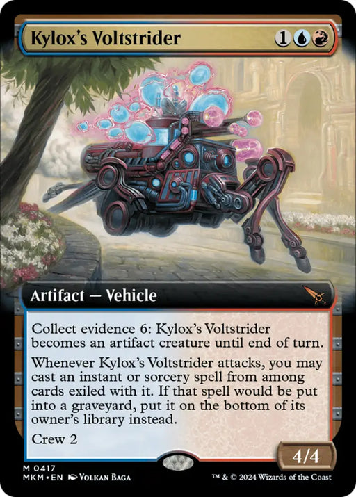 Kylox’s Voltstrider (Extended Art) [Murders at Karlov Manor] - MTG Single