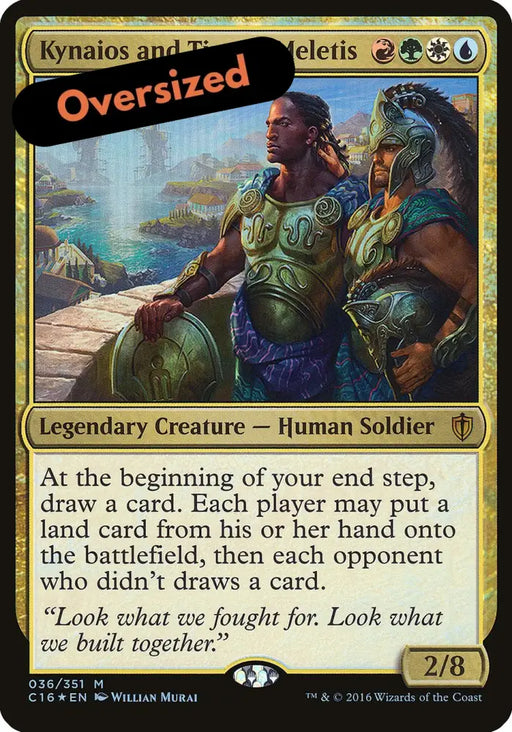 Kynaios and Tiro of Meletis (Oversized) [Commander 2016 Oversized] - MTG Single