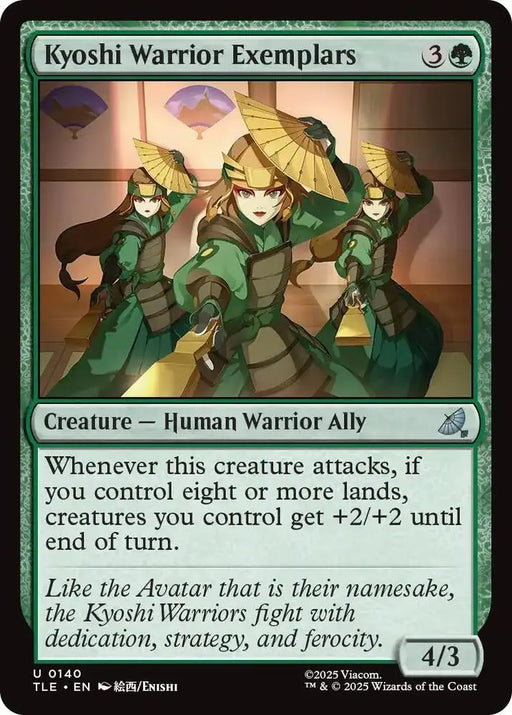 Kyoshi Warrior Exemplars (140) [Avatar: The Last Airbender: Eternal-Legal]