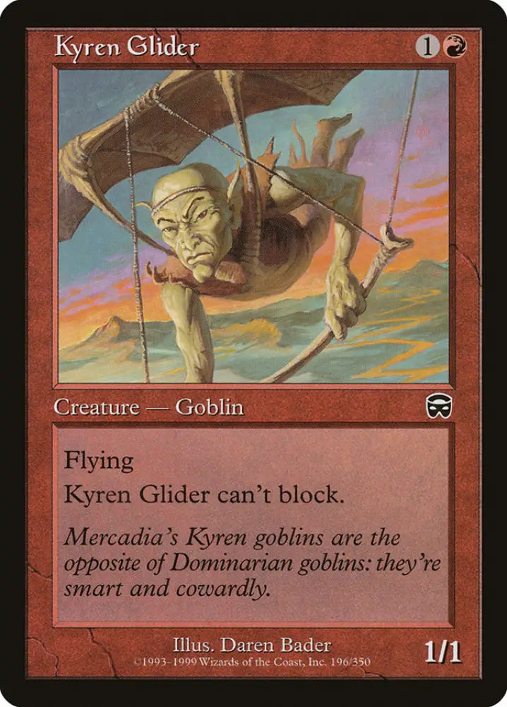 Kyren Glider [Mercadian Masques] - MTG Single