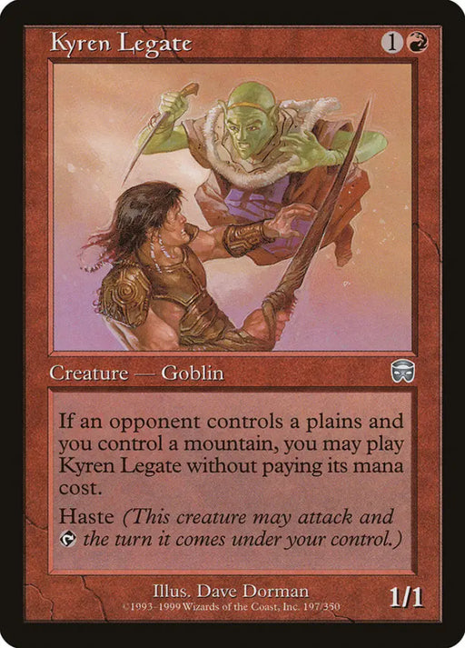 Kyren Legate [Mercadian Masques] - MTG Single