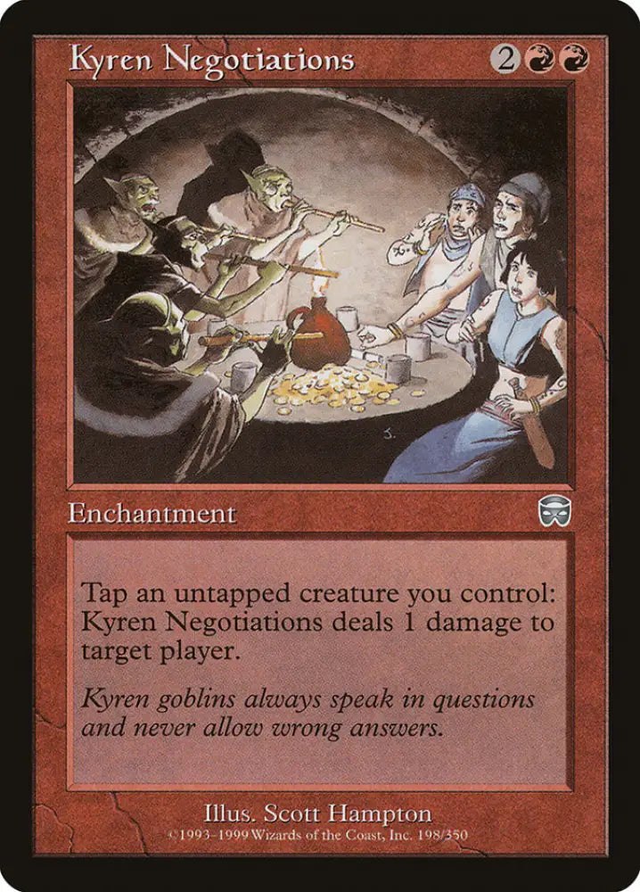 Kyren Negotiations [Mercadian Masques] - MTG Single
