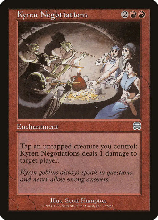 Kyren Negotiations [Mercadian Masques] - MTG Single