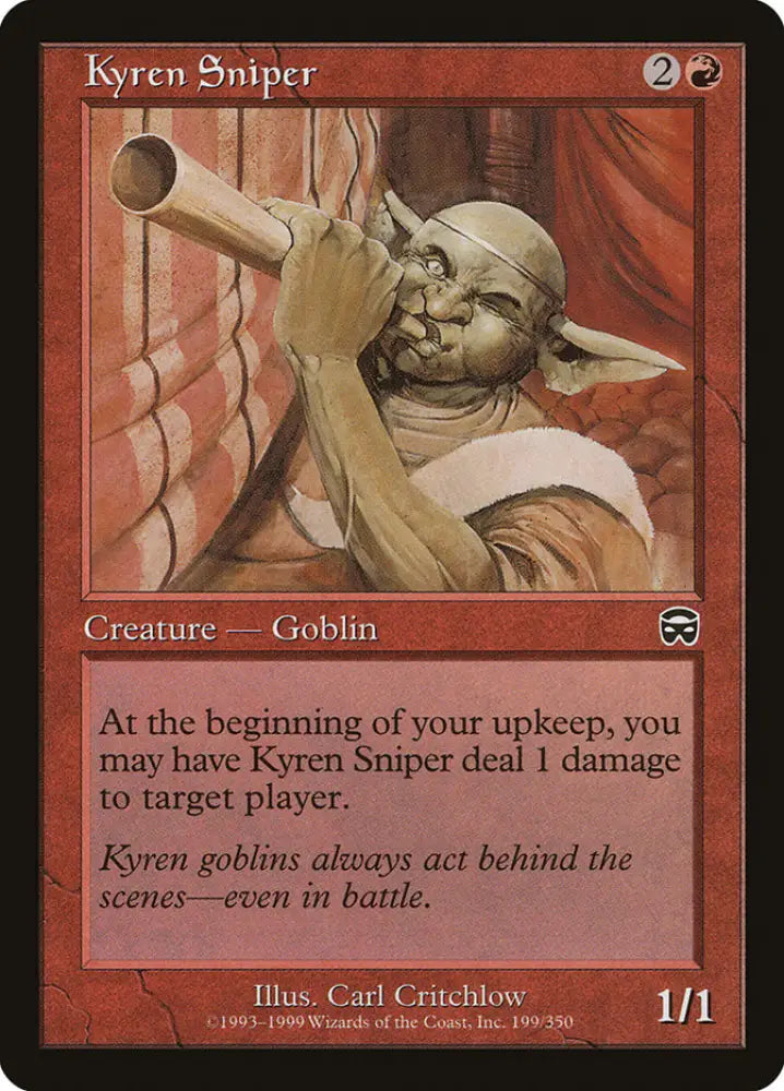 Kyren Sniper [Mercadian Masques] - MTG Single